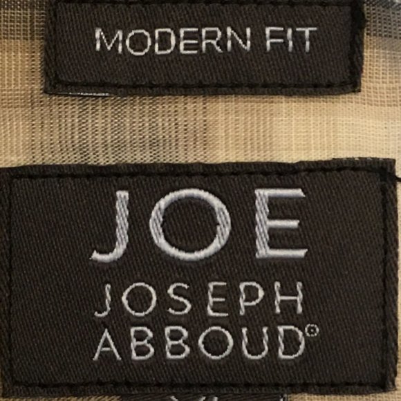 JOSEPH ABBOUD "Modern Fit" Plaid Dress Shirt NEW WITH TAG! - Picture 13 of 14